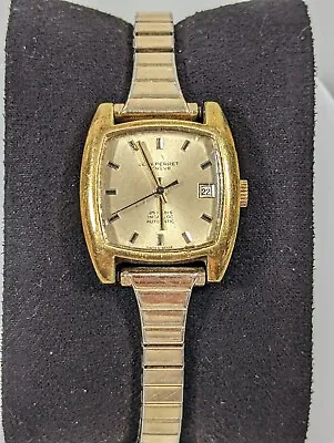 Vintage Jean Perret Geneve Incabloc 26 Jewel Automatic Watch Womans • $62.99