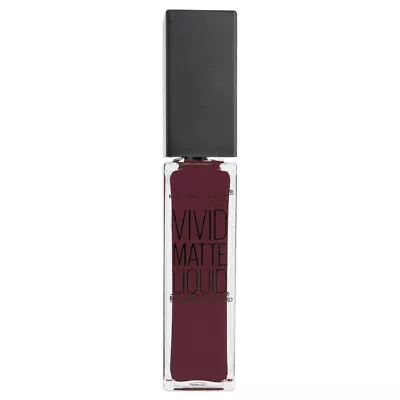 Maybelline Vivid Matte Liquid Lipstick #50 Possessed Plum Lip Color  • $5.97