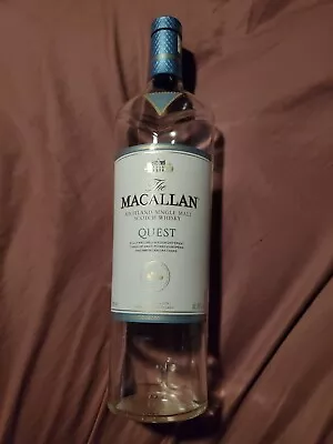 Macallan Highland Single Malt Whiskey QUEST Empty Bottle! With Box • $25