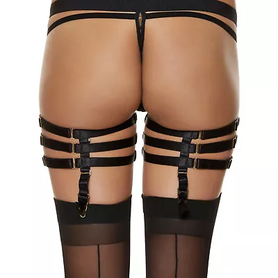 Ann Summers ADJUSTABLE Thigh Straps Girdle Stocking Hold Ups Pin Up BURLESQUE • £10