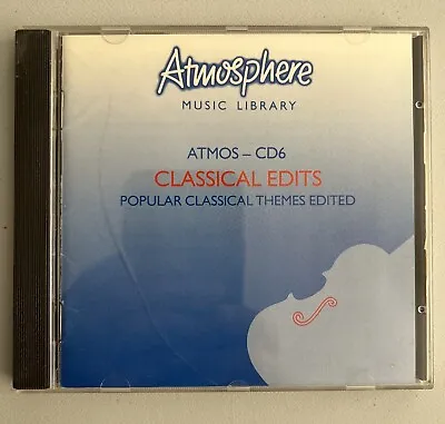 VARIOUS Classical Edits - LIBRARY MUSIC CD ALBUM 1990 EX/NM • £9.79