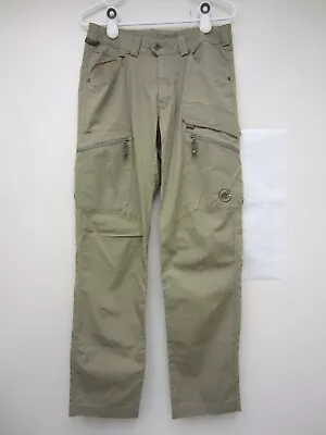 Mammut Mens Sz 30x32 Hiking Pants Outdoor Brown Trovat 1020-09881 Storm Cotton • $39.99