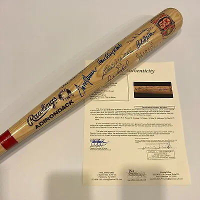 Sandy Koufax Don Drysdale Tom Seaver Hall Of Fame Multi Signed Baseball Bat JSA • $1165.50