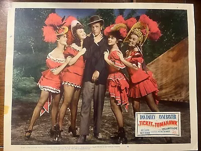 MARILYN MONROE - TICKET TO TOMAHAWK  1950 Original Movie Lobby Card (#4) NICE • $379