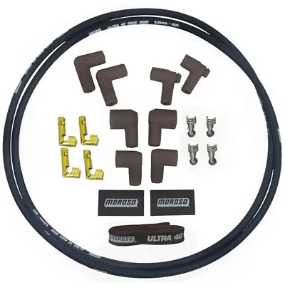 Moroso Ignition Coil Lead Wire 73241; Ultra 40 Race Wire Sleeved 48  • $52.99