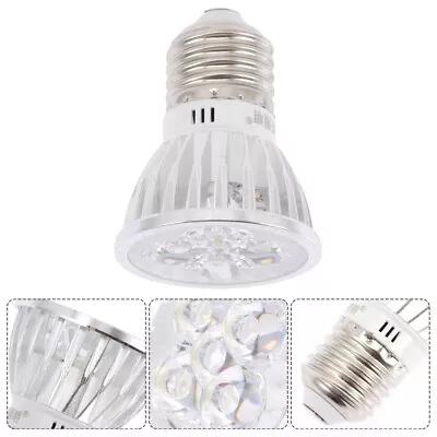  Track Light Bulb LED Lamp Cup Metal White Bulbs Spot Lathe Machine Tool • £7.68