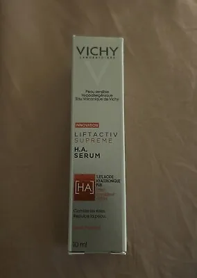 Vichy Liftactiv Supreme Ha Serum .33 Oz / 10 Ml Brand New Travel Size Boxed !!! • $12