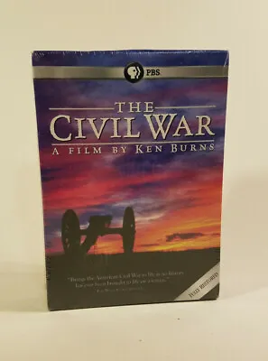 $29.99 • Buy NEW SEALED - Ken Burns - The Civil War 25th Anniversary Edition - PBS 6 Disc Set