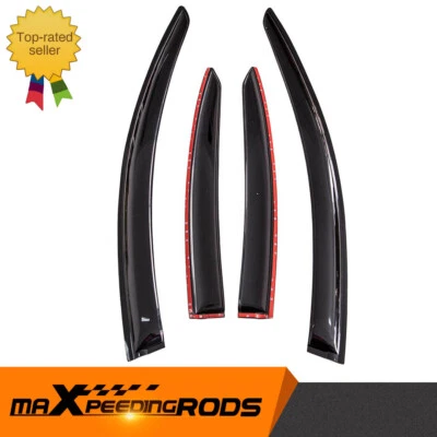 4x Weathershield Weather Shields For Ford Falcon BA BF 02-08 Visor Rain Guard • $50.88