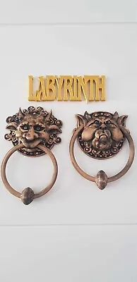 LABYRINTH 2X DOOR KNOCKERS DAVID BOWIE 80`S MOVIE FILM 3d Printed • £19.99