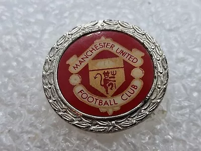 Manchester United Vintage Silver Badge The Red Devil's MUFC Man Utd Man Rare    • £14.90