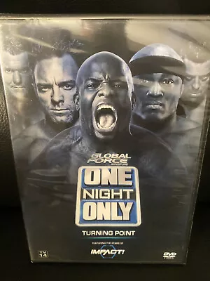 TNA Impact Wrestling One Night Only Turning Point 2017 DVD - NEW SEALED RARE WWE • $29