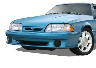 Fits 87-93 Mustang Acrylic GTS Smoke 4.5  Round Fog Light Covers Pair GT0981S • $36.14