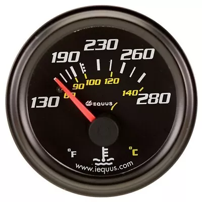 Equus 6000 Series 2  Mechanical Water Temperature Gauge E6232 • $28.45