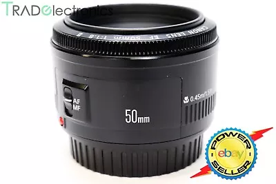 (👍Great)  Canon EF 50mm F/1.8 II Lens For Canon EF Mount • $159