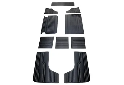 For VW T2 BUS INTERIOR SIDE PANEL SET 10 PCS BLACK / 06-1967 - 07 -1970  EARLY S • $569.90