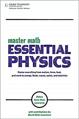 Master Math : Essential Physics Paperback Debra Ross Lawrence • $34.71