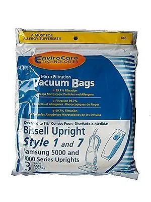 $8.99 • Buy Replacement Bissell Style 7 Bags (6 Pack)