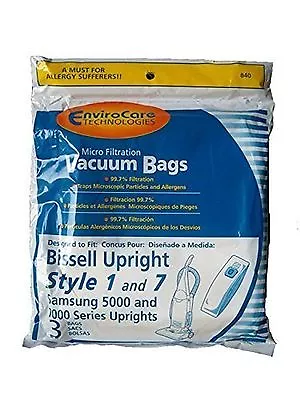 Replacement Bissell Style 7 Bags (6 Pack) • $8.99