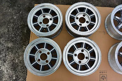 JDM Itall Japan 13  Rims Wheels For Ae86 Ta22 Datsun Long Champ Ke70 Dx Hayashi • $1120.23