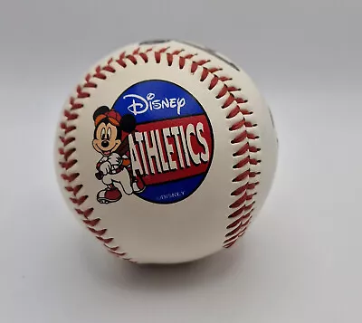 Walt Disney World Disney Athletics Mickey Mouse Souvenir Baseball Ball • £10