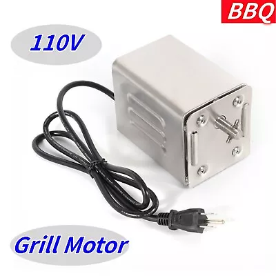 Heavy Duty Stainless Electric BBQ Spit Rotisserie Hog Roaster Motor | 40kg Load • $56.05