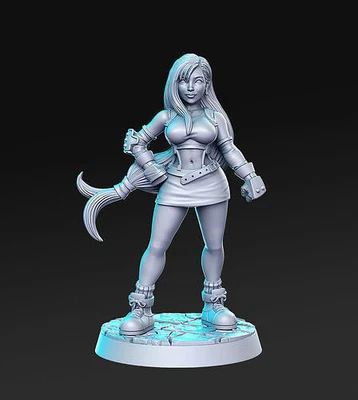 £12 • Buy Final Fantasy 7 Tifa Resin Miniature