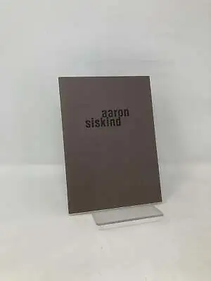 Aaron Siskind Photographs 1944-1963 By Andrew ROTH Signed First 1st LN PB 1997 • $50