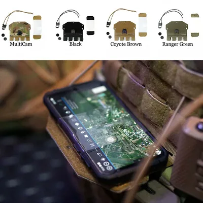 £19.99 • Buy Quick Release Elastic Cord Phone Holder Panel Plate For Molle Tactical Vest