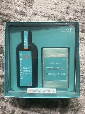 Moroccanoil Duo- Moroccanoil Original Treatment 3.4oz & Original Fragrance Soap • $35