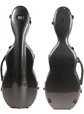Violin Case 4/4 Advanced Violin Box Carbon Fiber Black Color Strong Light Handy • $139