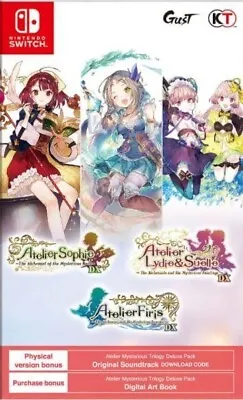 $174 • Buy Atelier Mysterious Trilogy Deluxe Pack Nintendo Switch Brand New Sealed