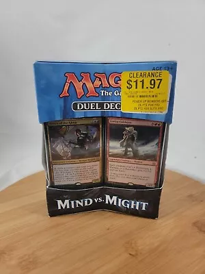 Magic The Gathering MTG Duel Decks - Mind Vs Might 2017 - New/FACTORY SEALED • $42.74