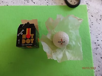 Spalding Hot Dot Golf Balls - Vintage 1.62'' Balls - Rare - Brand New In Box • $15