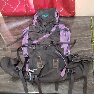 Camp Trails Rainier Backpack Adjustable Hiking Trail Bag Purple/Black Vintage  • $44.88