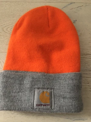 £12 • Buy Carhatt A18 Acrylic Watch Hat One Size - Grey & Orange