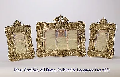 + Great Set Of Mass Cards + Altar Canons + Altar Cards + (#33) + Chalice Co. + • $2250