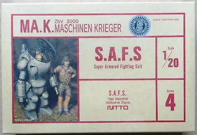 Nitto Super Armoured Fighting Suit 1/20 Scale Kit SF3D Maschinen Krieger MaK • £37