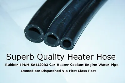 Rubber EPDM Car Heater Radiator Coolant Flexible Hose Engine Water Pipe SAEJ20R3 • £4.69