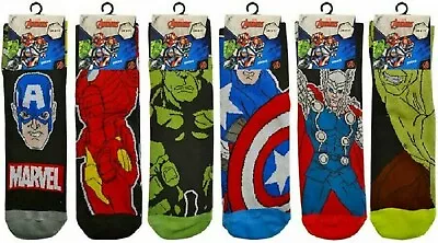 Mens Marvel Avengers Socks Size 6-11. Buy 1 Pair. Great Christmas Present • £3.14