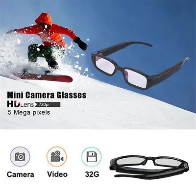 1080P HD   Camera Sunglasses Audio Video Recorder DVR Glasses Eyewear • $24.99