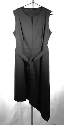 Misook Long Dress Black Sz L NEW • $69