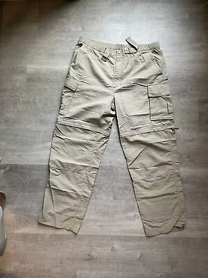 Land’s End Mens Nylon Cargo Pants Size M (32-34) • $17.50