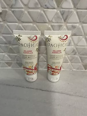 2 X Pacifica Island Vanilla Body Butter 1 Oz  • $31