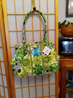 Vera Bradley-/Frame Bag Green Multi New With Tags • $28.88