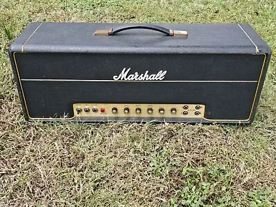 Vintage 1974 Marshall JMP 50 Watt 1987 Mark II Head! Classic Marshall Sound! • $3999