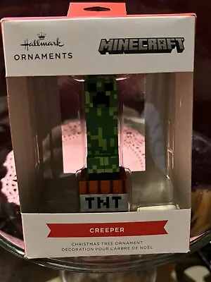Hallmark Ornaments Minecraft Creeper Christmas Tree Ornaments • $15