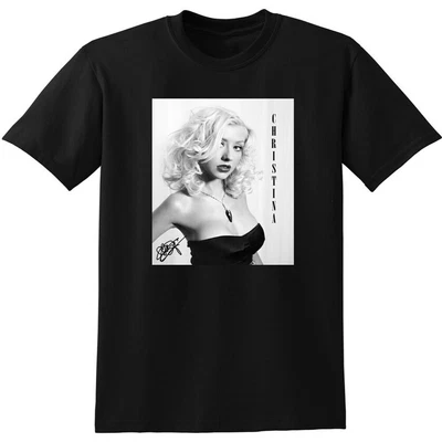 $17.99 • Buy Hot Christina Aguilera T-shirt Gift Funny Unisex S-4XL Tee THAEB01829