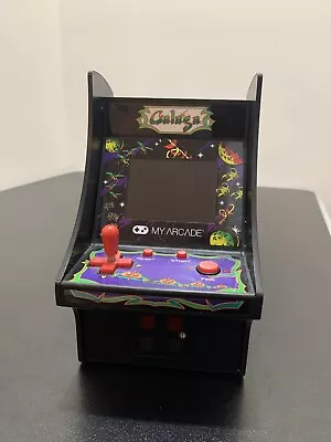 1981 GALAGA My Arcade Mini Micro Player Arcade Cabinet Retro Video Game • $25