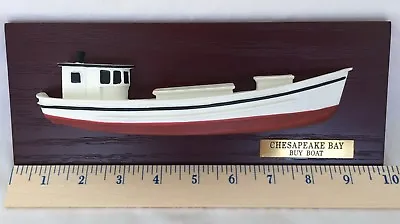 Half Hull Boat Model Buy Boat Chesapeake Bay Workboat Medium Size (10 Inches) • $24.95